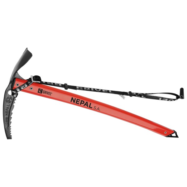 Grivel - NEPAL SA Long Evo - Eispickel Gr 58 cm;66 cm;74 cm rot von Grivel