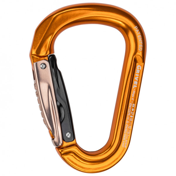 Grivel - Twingate Mega K6G - Verschlusskarabiner orange von Grivel