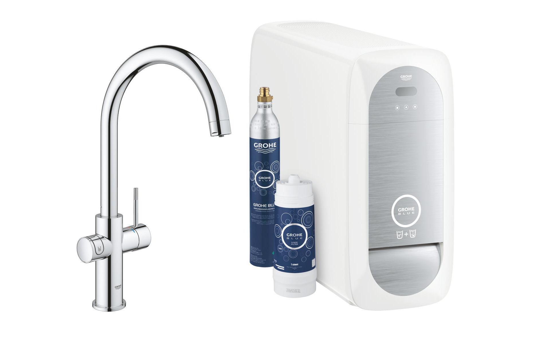 Grohe Küchenarmatur »Blue Home C-Auslauf, Starter Kit« Grohe Küchenarmatur »Blue Home C-Auslauf, Starter Kit« von Grohe