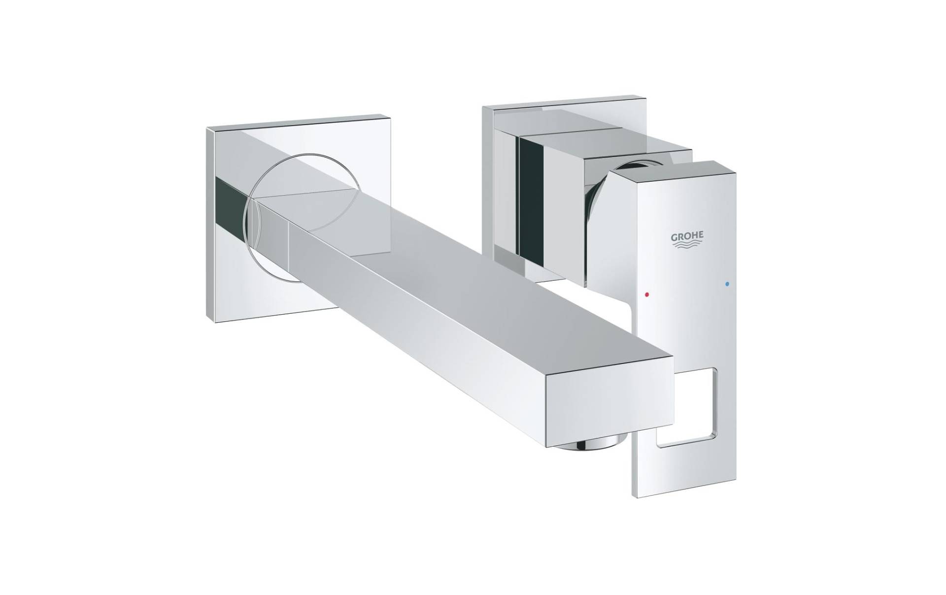 Grohe Waschtischarmatur »Eurocube EHM FMS WT 2-L Wand« von Grohe