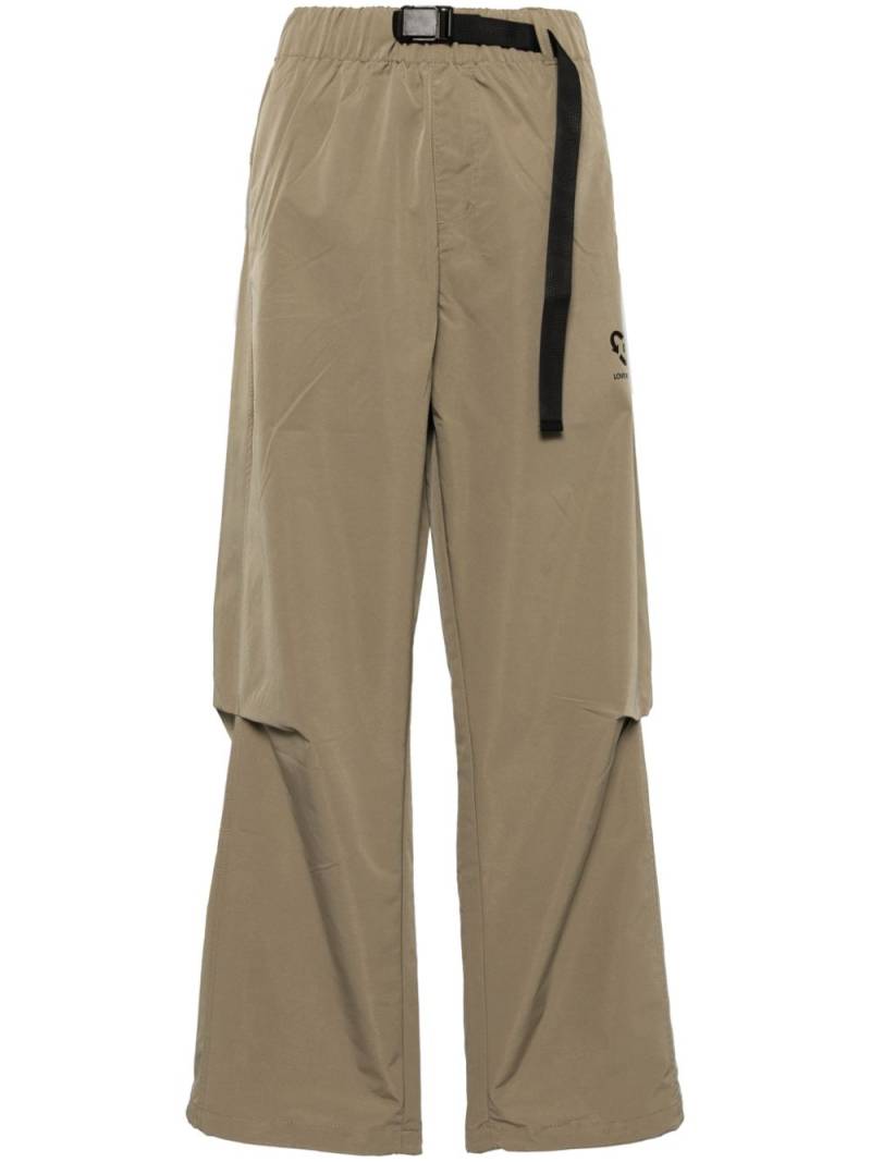 Ground Zero belted straight-leg cargo pants - Brown von Ground Zero