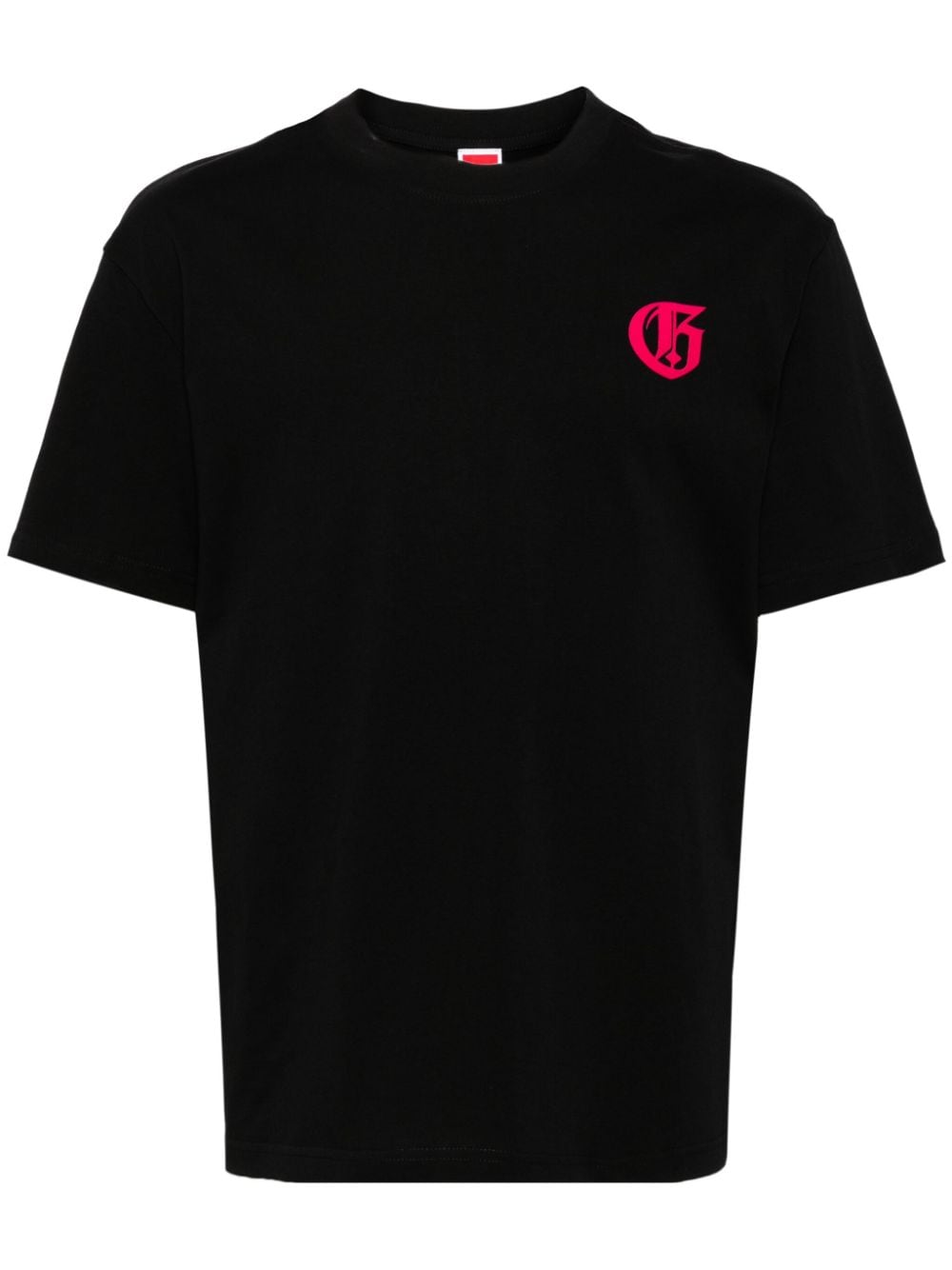 Ground Zero logo-print cotton T-shirt - Black von Ground Zero