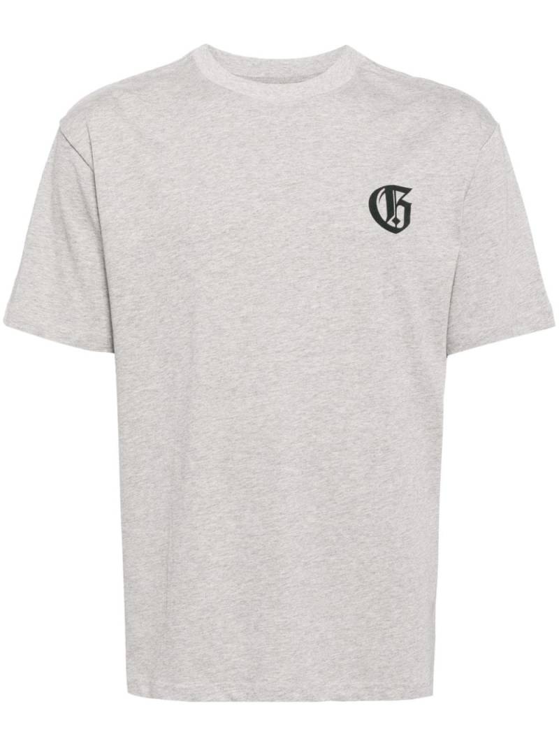 Ground Zero logo-print cotton T-shirt - Grey von Ground Zero