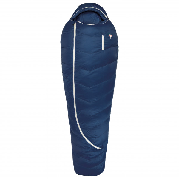 Grüezi Bag - Biopod DownWool Ice 185 - Daunenschlafsack Gr 215 x 80 x 50 cm blau von Grüezi Bag