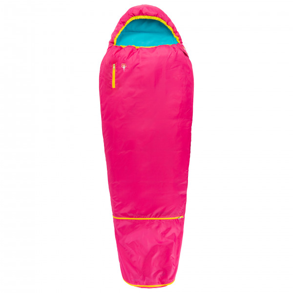 Grüezi Bag - Kid's Colorful Grow - Kinderschlafsack Gr 140-180 x 65 x 45 cm rosa von Grüezi Bag