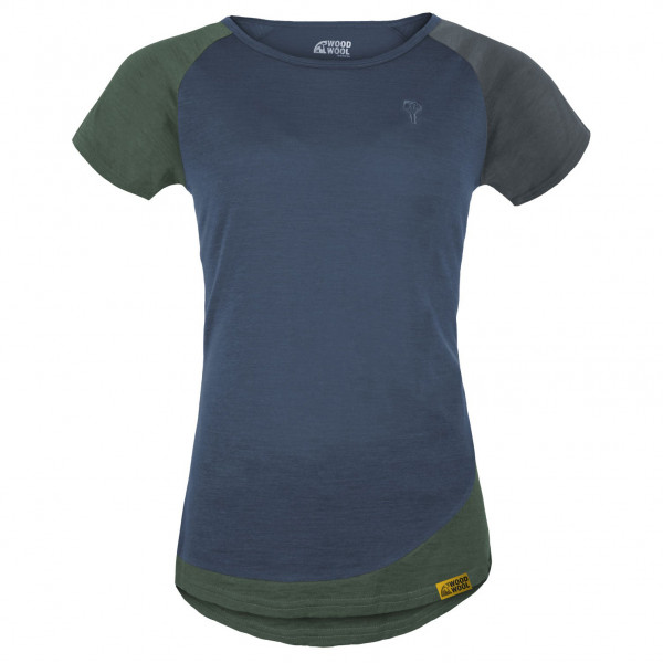 Grüezi Bag - Women's Woodwool T-Shirt Lady Janeway - T-Shirt Gr L blau von Grüezi Bag