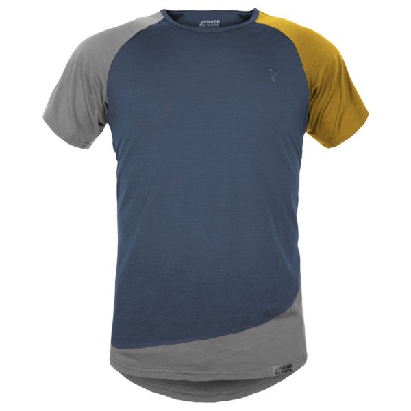 Grüezi Bag - Woodwool T-Shirt Mr. Kirk - T-Shirt Gr M blau von Grüezi Bag