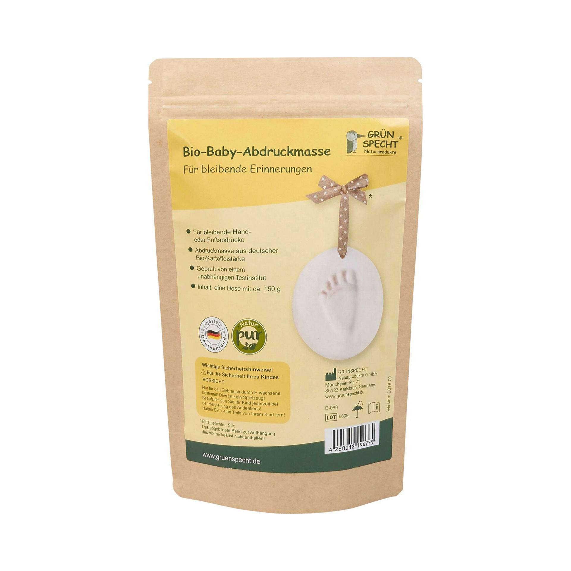 Bio-Abdruckset aus Kartoffelstärke - Nachfüllpack Bio-Abdruckset aus Kartoffelstärke - Nachfüllpack von Grünspecht