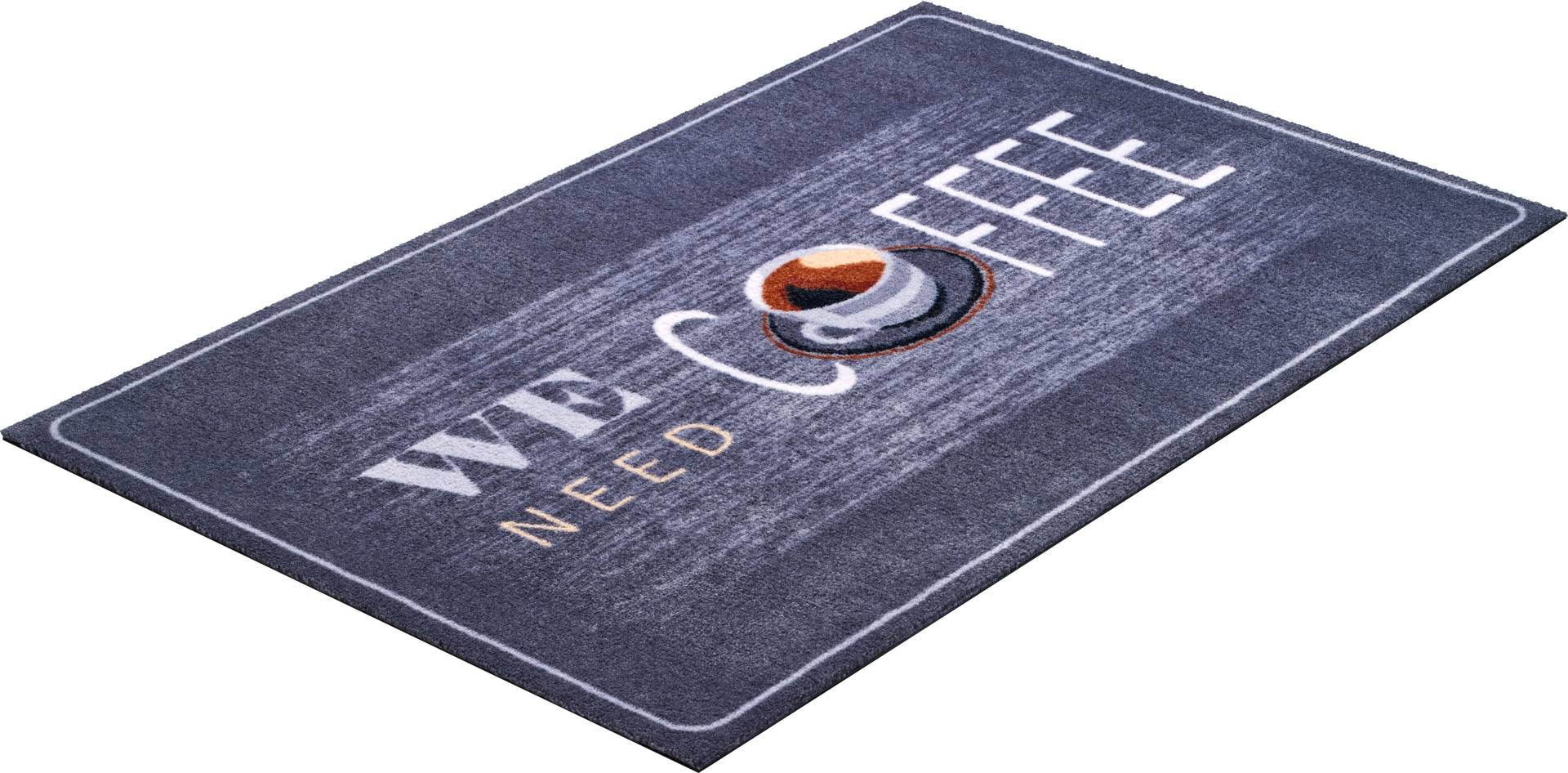 Grund Teppich »Coffee«, rechteckig, 8 mm Höhe, mit Spruch, In- und Outdoor geeignet Grund Teppich »Coffee«, rechteckig, 8 mm Höhe, mit Spruch, In- und Outdoor geeignet von Grund