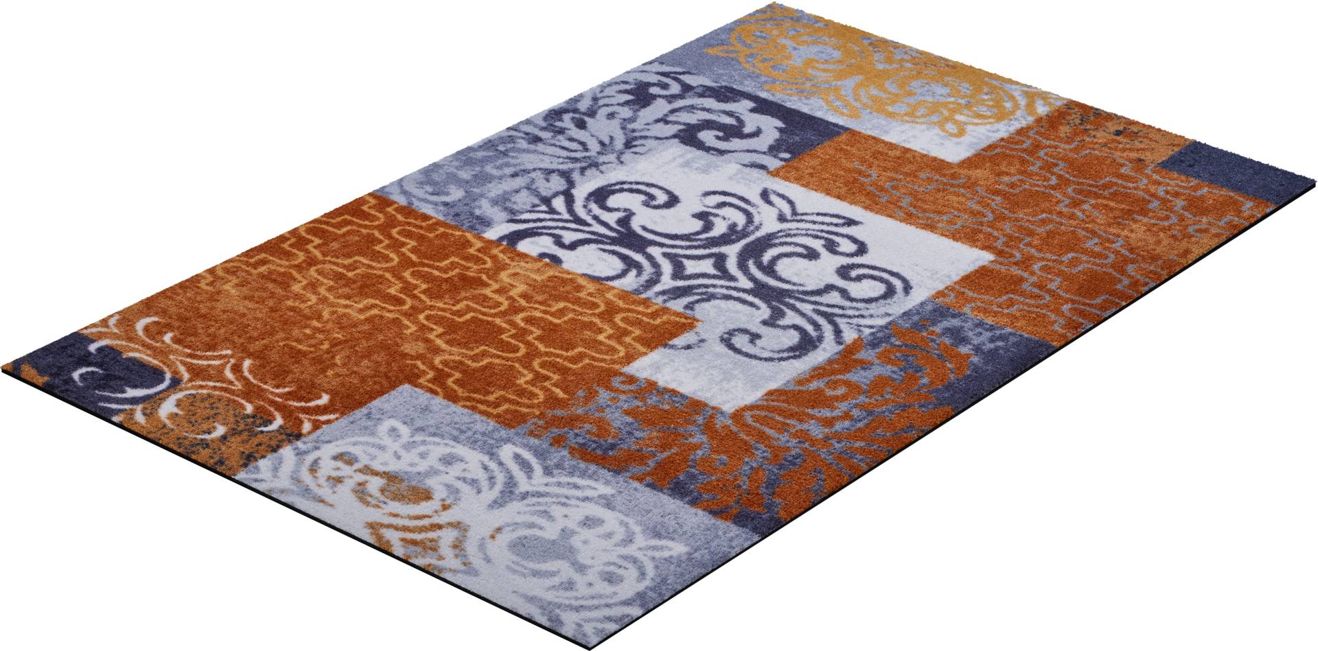 Grund Teppich »Pago«, rechteckig, 8 mm Höhe, im Patchwork-Stil, bunt Grund Teppich »Pago«, rechteckig, 8 mm Höhe, im Patchwork-Stil, bunt von Grund