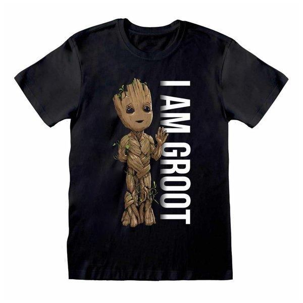 I Am Groot Tshirt Damen Schwarz L von Guardians Of The Galaxy