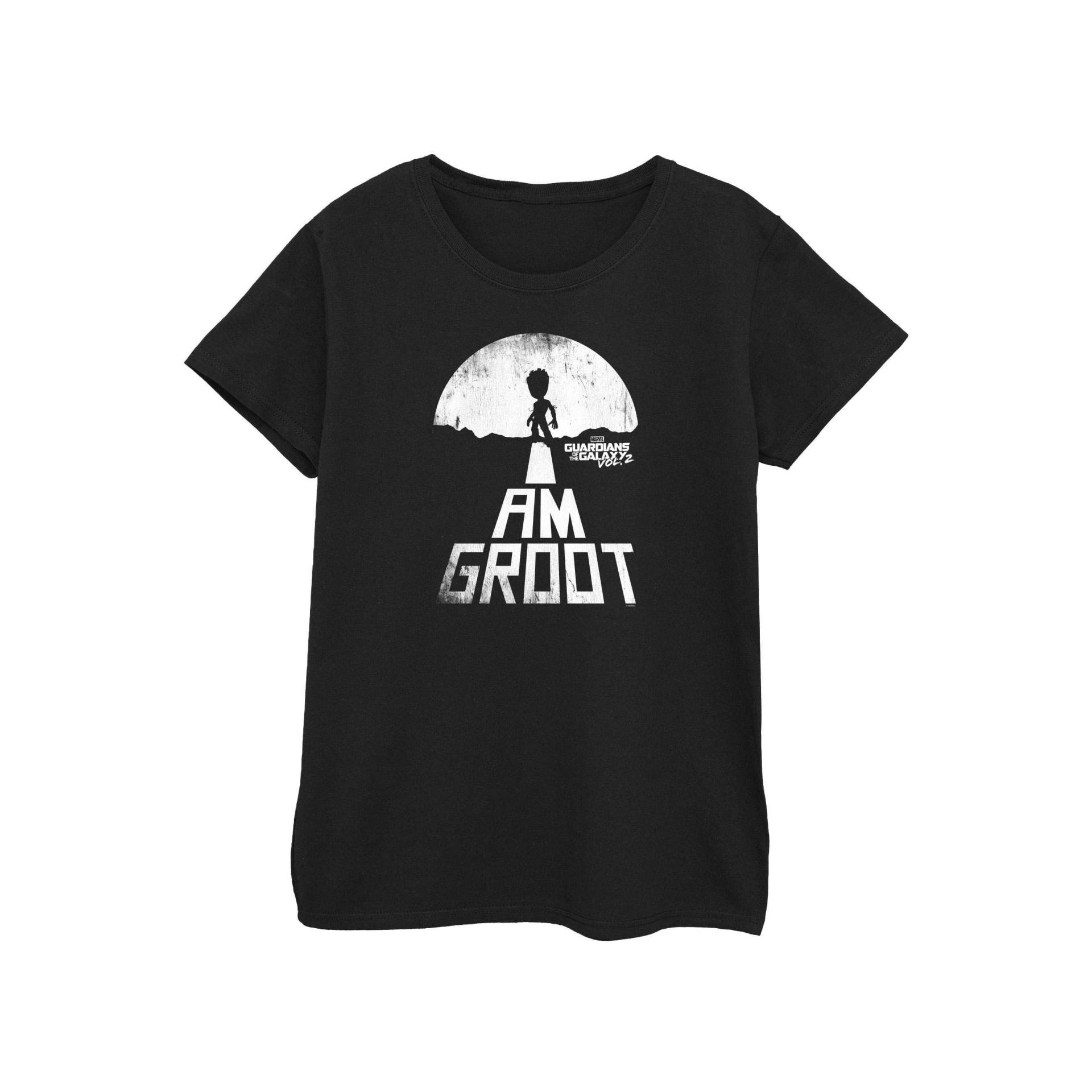 Guardians Of The Galaxy - I Am Groot TShirt, für Damen, Schwarz, Größe M von Guardians Of The Galaxy