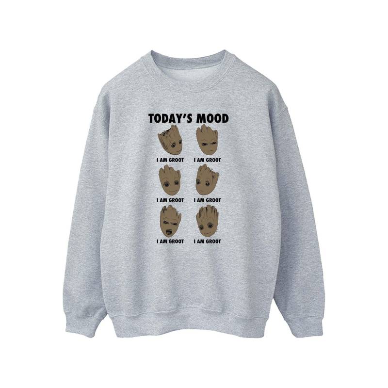 Today's Mood Sweatshirt Damen Grau L von Guardians Of The Galaxy