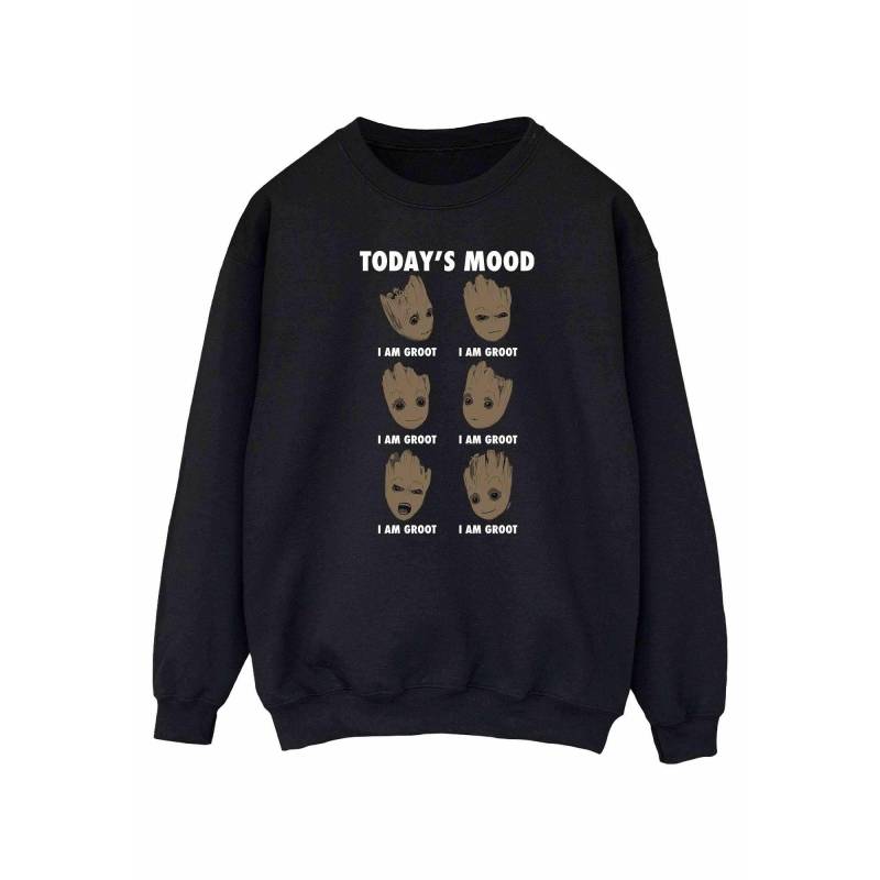 Today's Mood Sweatshirt Damen Schwarz L von Guardians Of The Galaxy