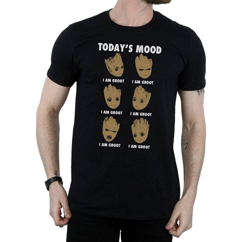 Today's Mood Tshirt Herren Schwarz 3XL von Guardians Of The Galaxy