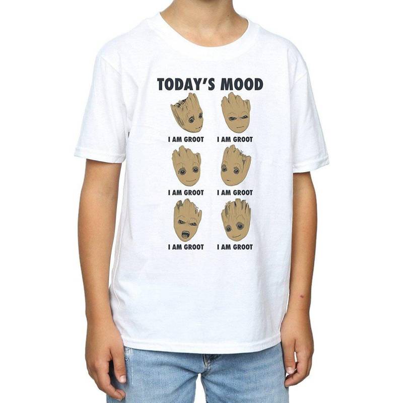 Today's Mood Tshirt Jungen Weiss 116 von Guardians Of The Galaxy