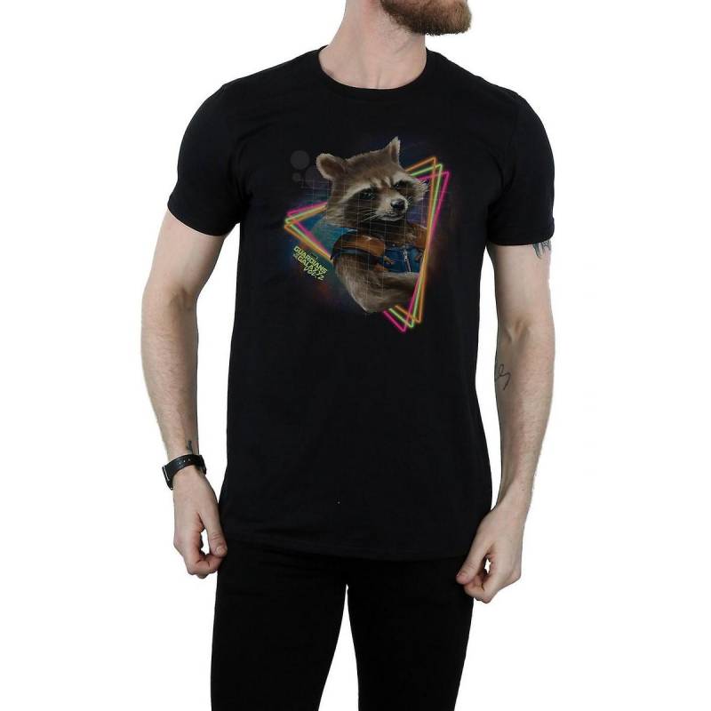 Tshirt Herren Schwarz L von Guardians Of The Galaxy