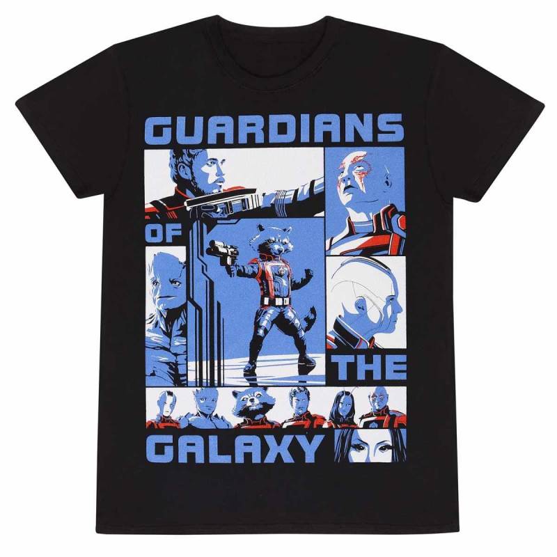 Tshirt Herren Schwarz XXL von Guardians Of The Galaxy