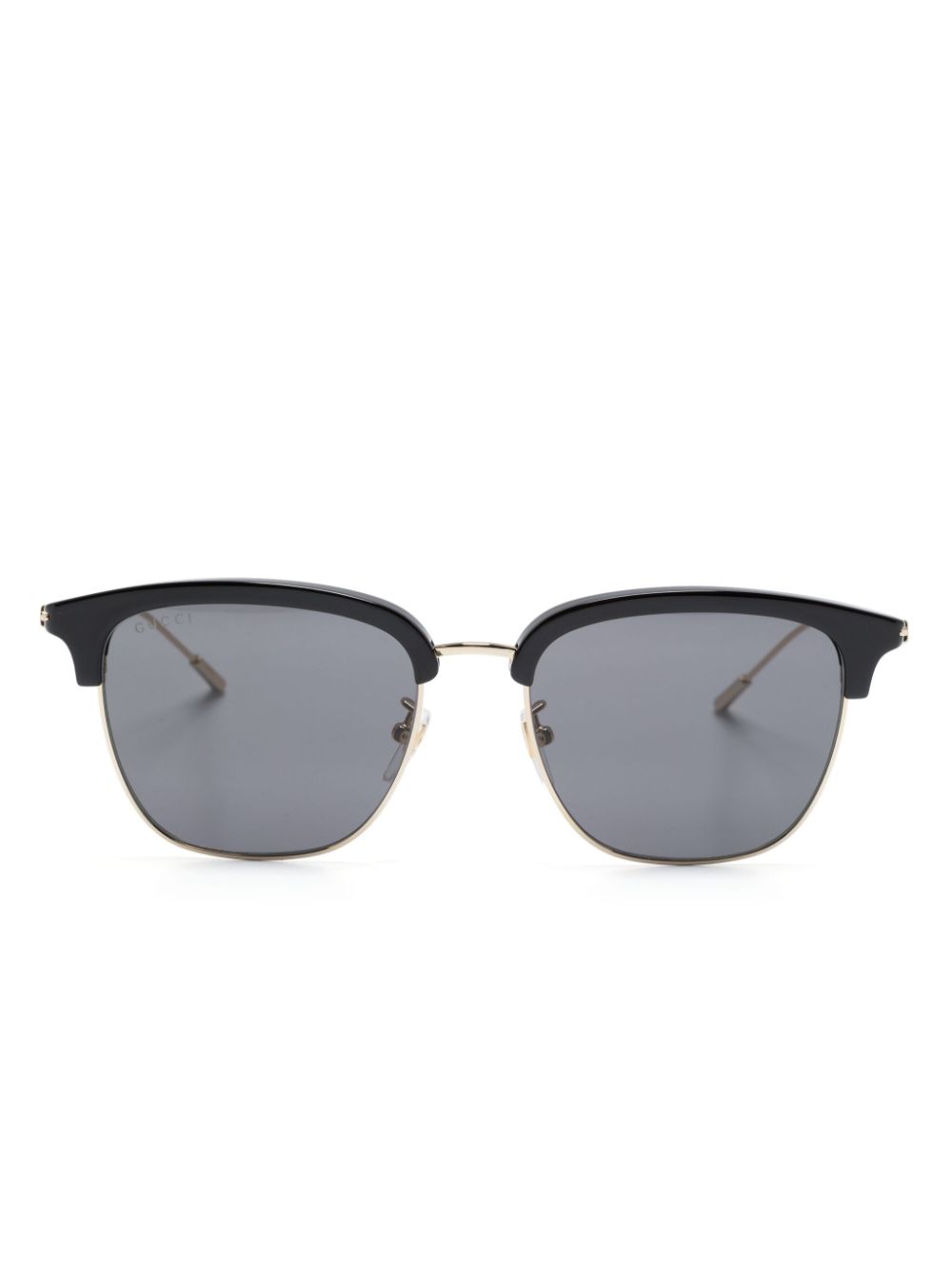 Gucci Eyewear Clubmaster-frame tinted sunglasses - Black von Gucci Eyewear