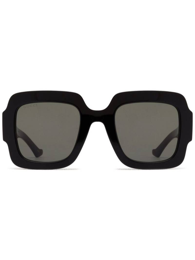 Gucci Eyewear Double G sunglasses - Black von Gucci Eyewear