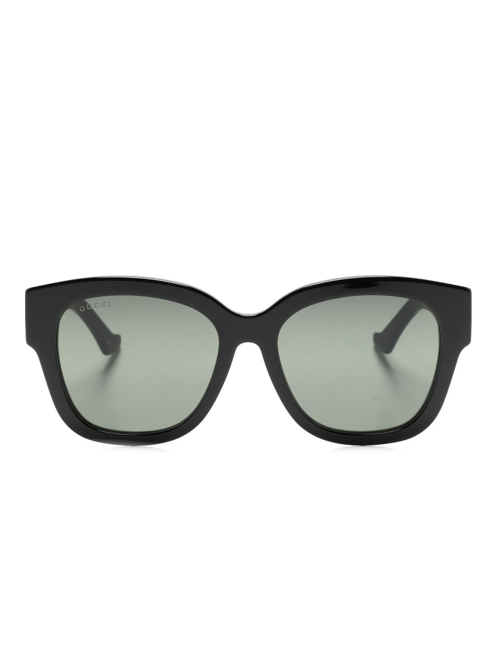 Gucci Eyewear Double G wayfarer-frame sunglasses - Black von Gucci Eyewear