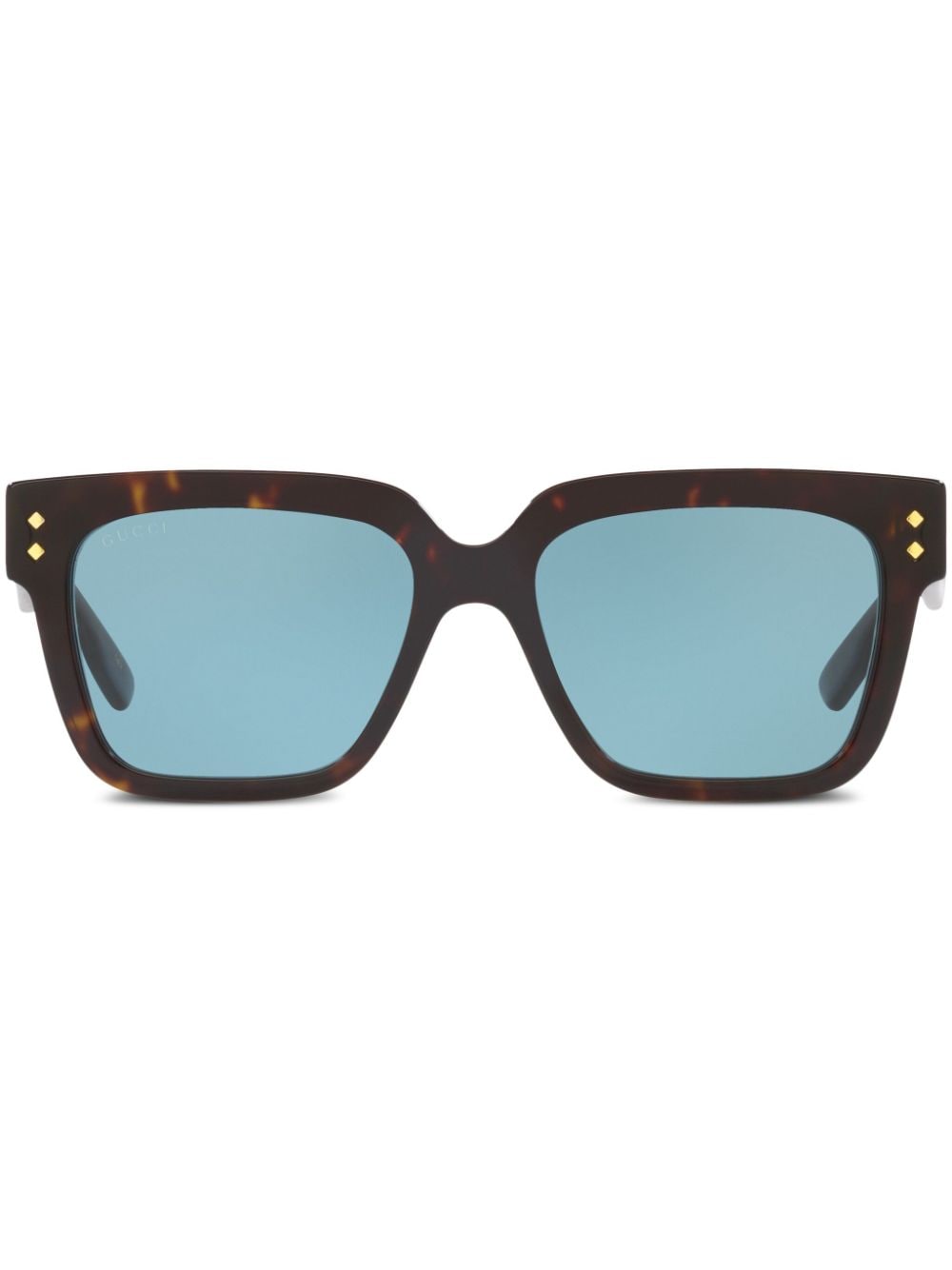 Gucci Eyewear GC001829 square-frame sunglasses - Brown von Gucci Eyewear