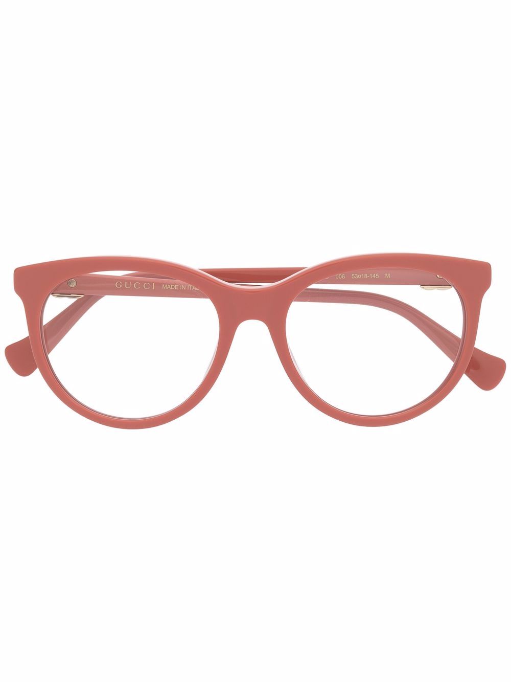 Gucci Eyewear GG cat-eye frame eyeglasses - Pink von Gucci Eyewear