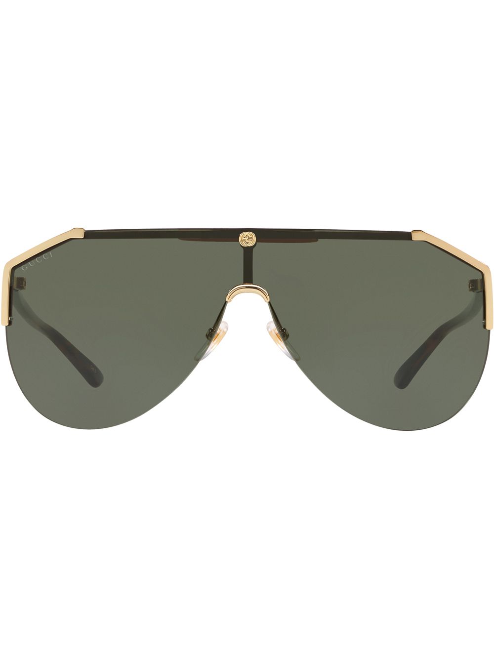 Gucci Eyewear GG0584S pilot-frame sunglasses - Gold von Gucci Eyewear