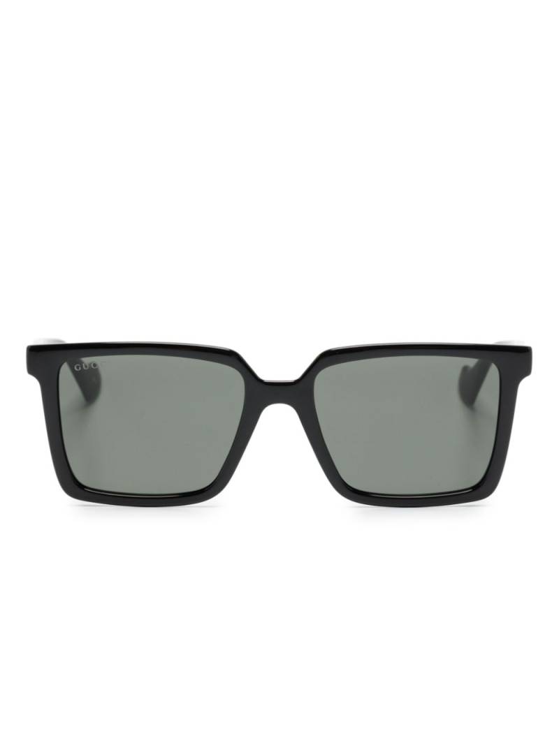 Gucci Eyewear GG1540S square-frame sunglasses - Black von Gucci Eyewear