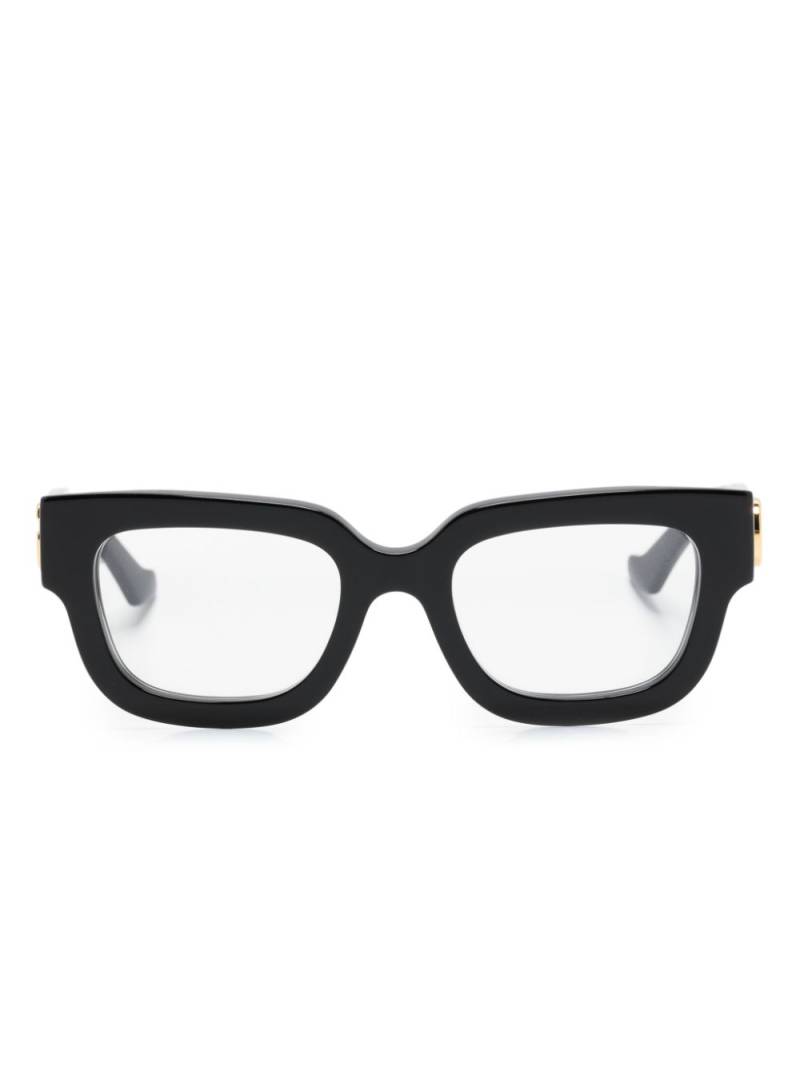 Gucci Eyewear GG1548O square-frame glasses - Black von Gucci Eyewear