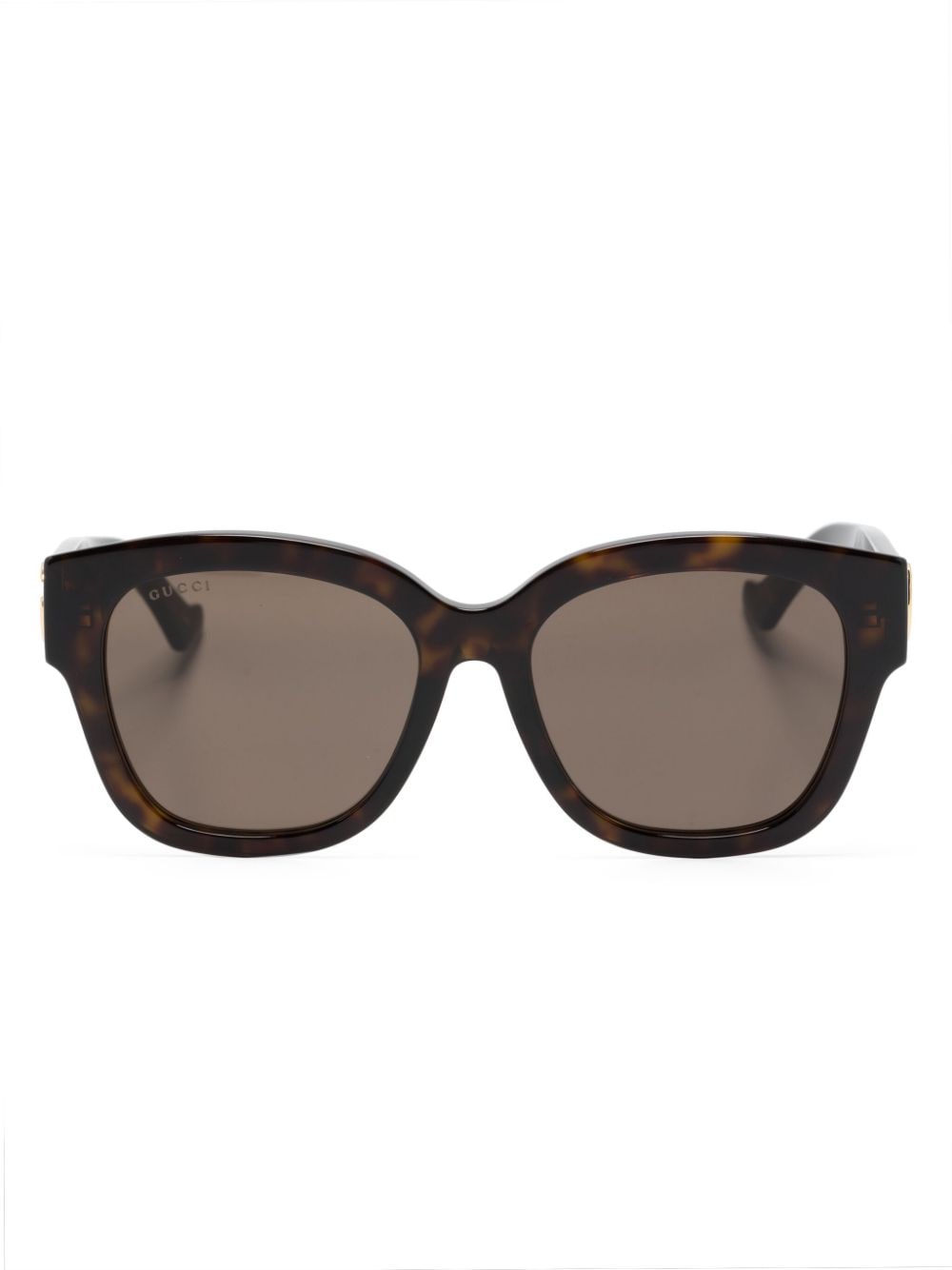 Gucci Eyewear GG1550SK round-frame sunglasses - Brown von Gucci Eyewear