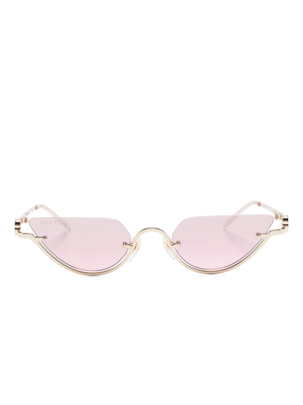 Gucci Eyewear GG1603S cat-eye frame sunglasses - Pink von Gucci Eyewear