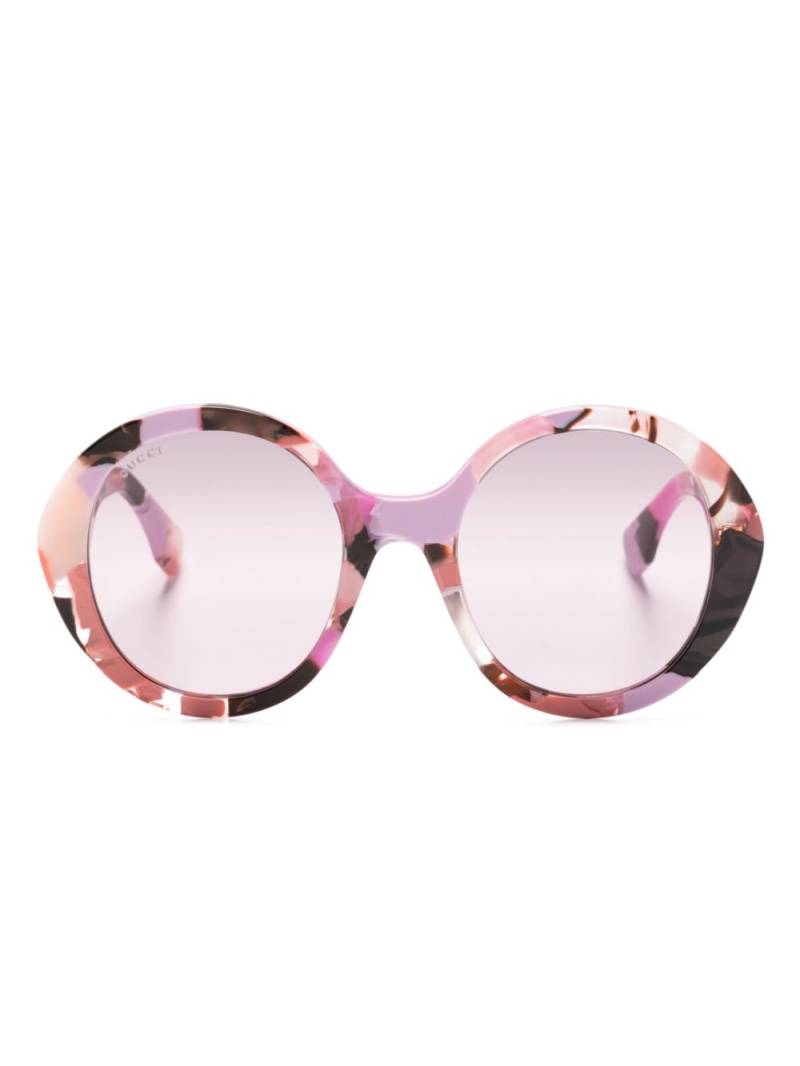 Gucci Eyewear GG1628S round-frame sunglasses - Pink von Gucci Eyewear