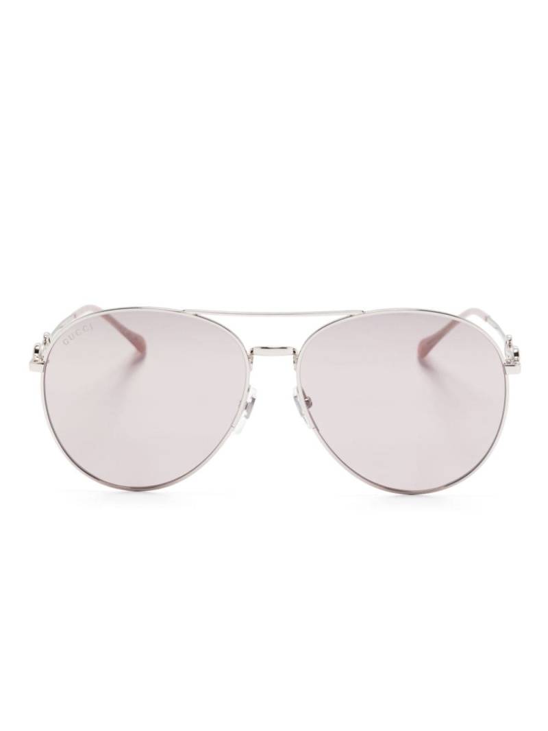 Gucci Eyewear GG1698S sunglasses - Silver von Gucci Eyewear