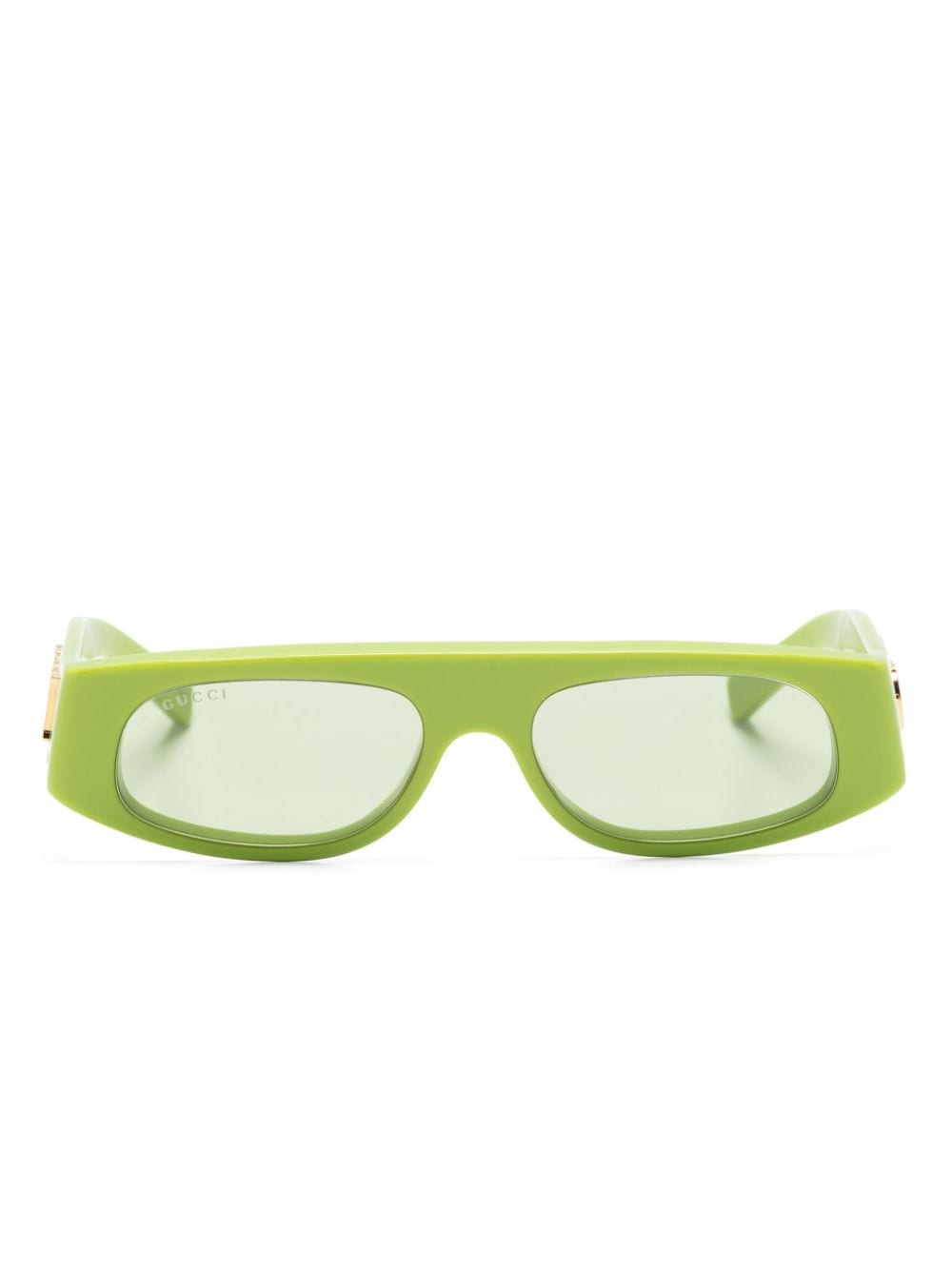 Gucci Eyewear GG1771S geometric-frame sunglasses - Green von Gucci Eyewear