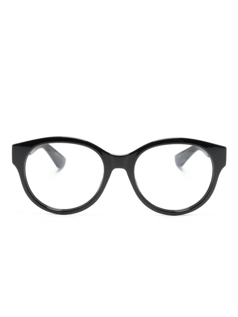 Gucci Eyewear Interlocking G round-frame glasses - Black von Gucci Eyewear