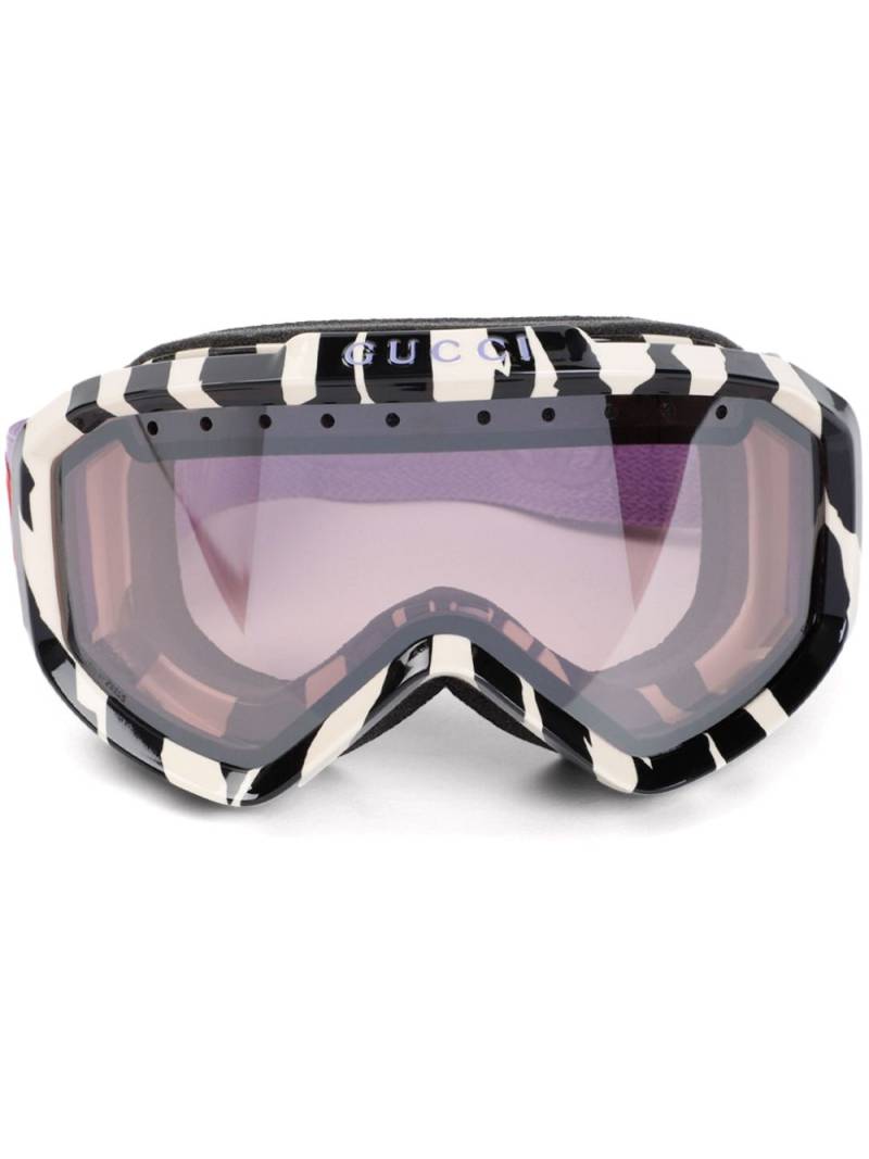 Gucci Eyewear Interlocking G ski goggles - Neutrals von Gucci Eyewear