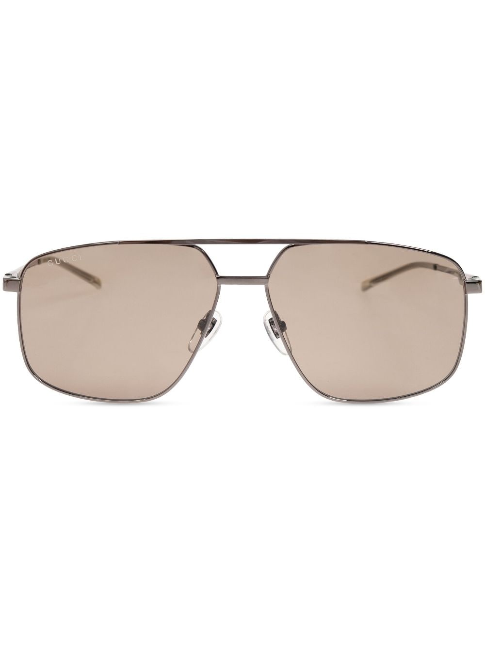 Gucci Eyewear pilot-frame sunglasses - Silver von Gucci Eyewear