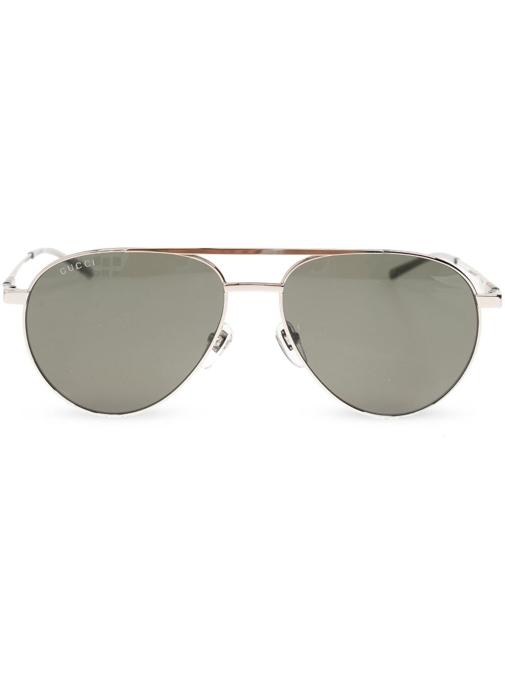 Gucci Eyewear pilot-frame sunglasses - Silver von Gucci Eyewear