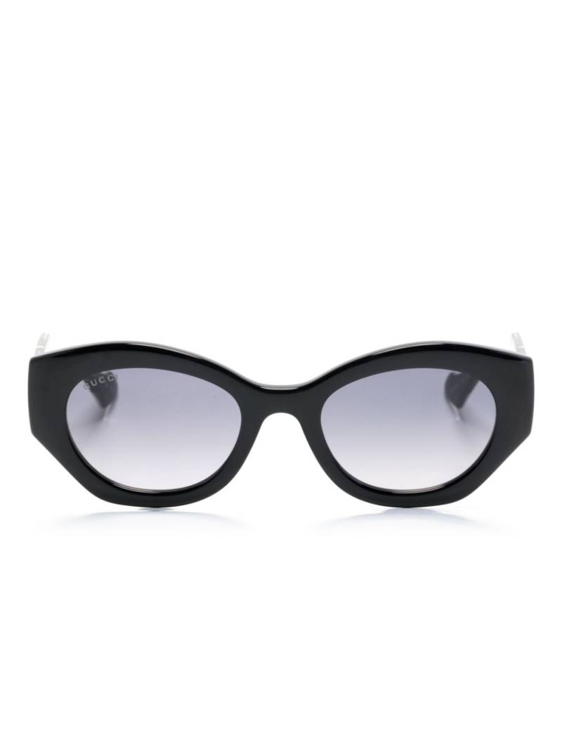 Gucci Eyewear butterfly-frame sunglasses - Black von Gucci Eyewear