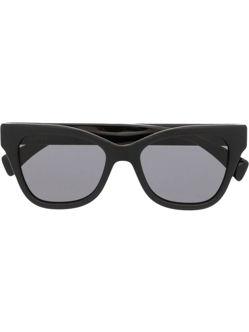 Gucci Eyewear cat-eye frame sunglasses - Black von Gucci Eyewear