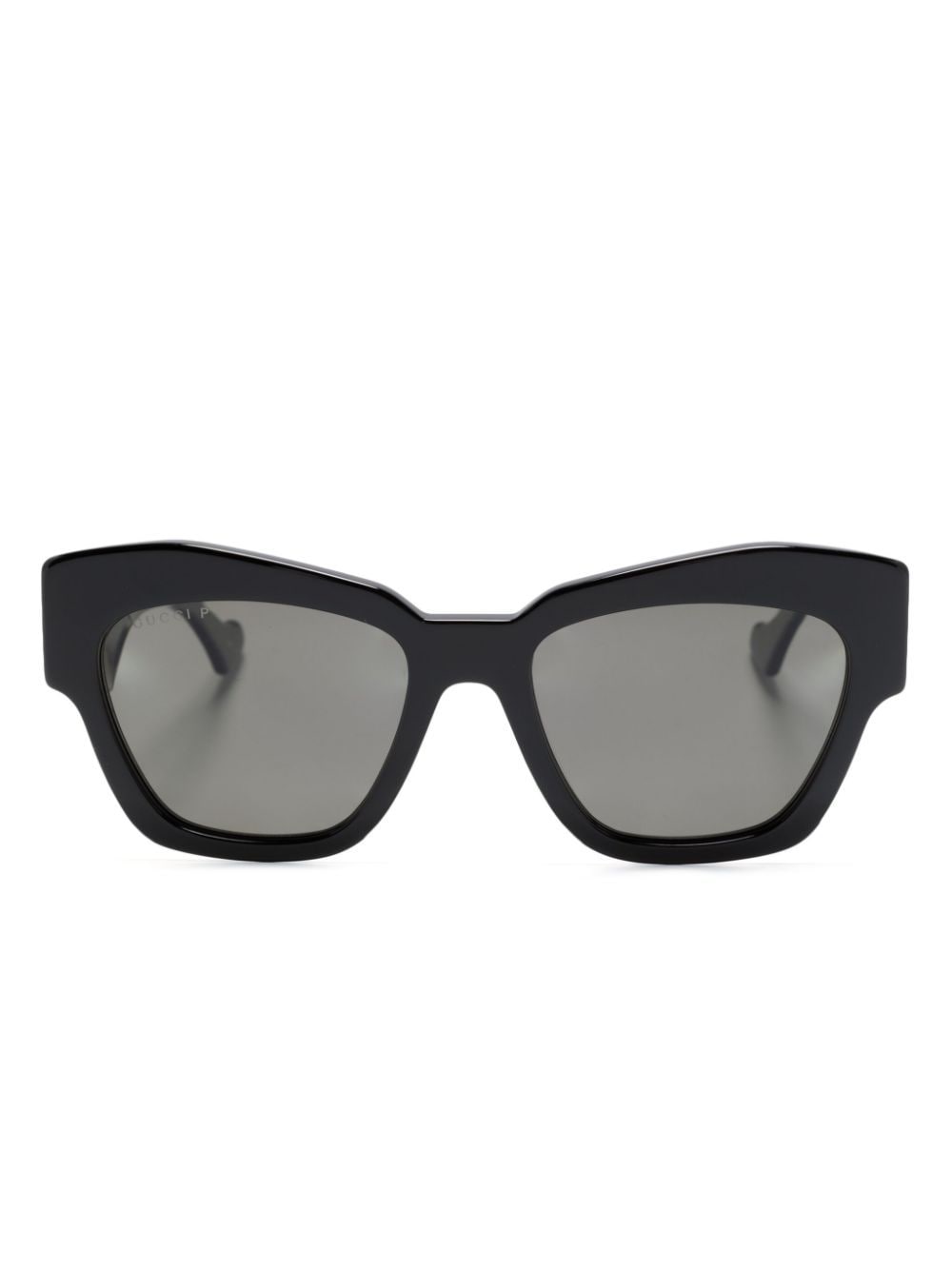 Gucci Eyewear cat-eye frame sunglasses - Black von Gucci Eyewear