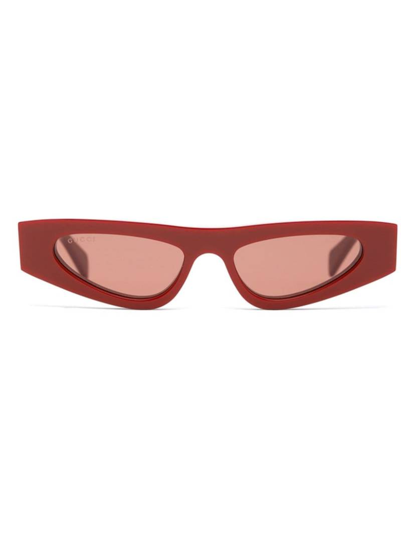 Gucci Eyewear cat-eye frame sunglasses - Red von Gucci Eyewear