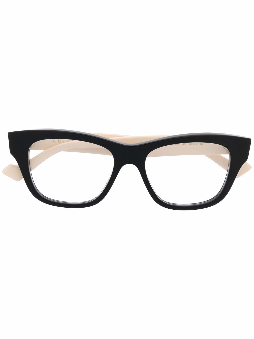 Gucci Eyewear cat-eye glasses - Black von Gucci Eyewear