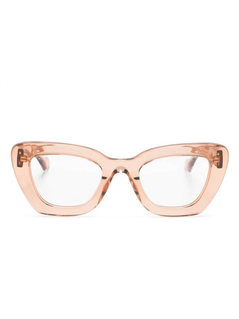 Gucci Eyewear cat-eye glasses - Brown von Gucci Eyewear