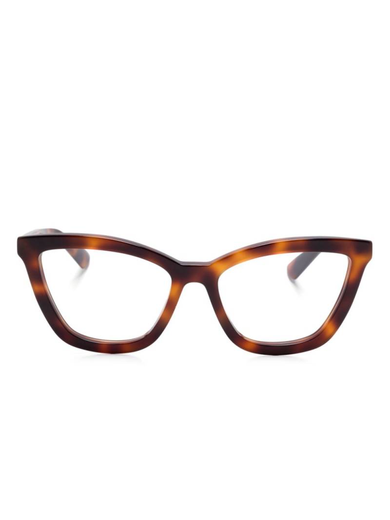 Gucci Eyewear cat-eye glasses - Brown von Gucci Eyewear