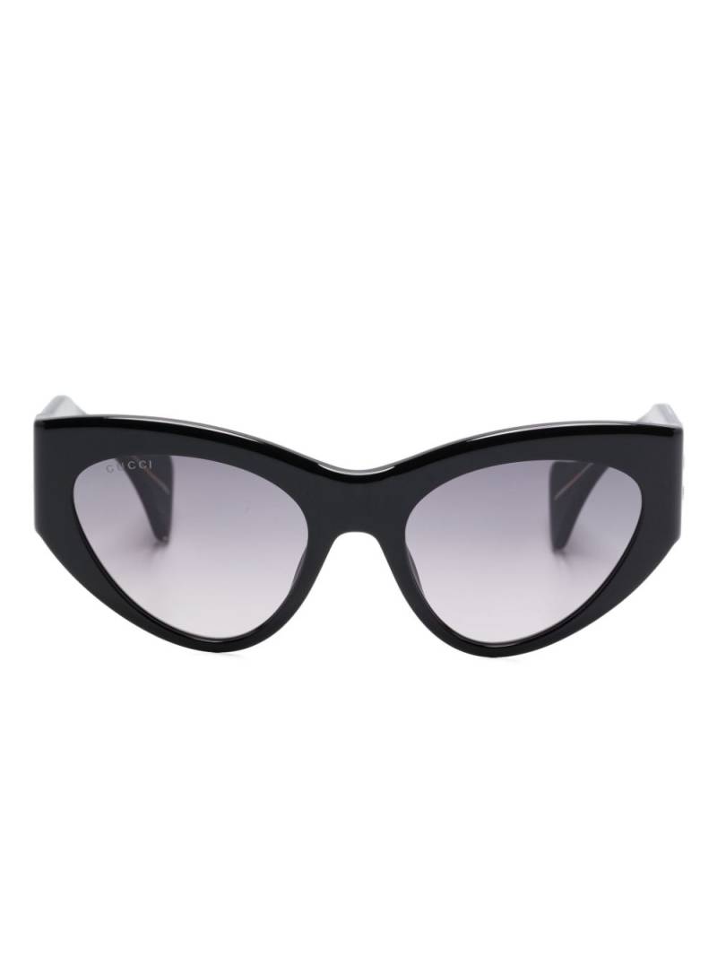 Gucci Eyewear cat-eye sunglasses - Black von Gucci Eyewear