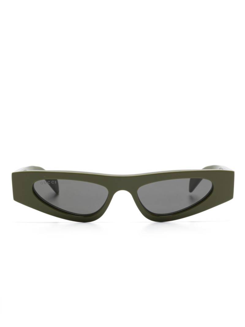 Gucci Eyewear cat-eye sunglasses - Green von Gucci Eyewear