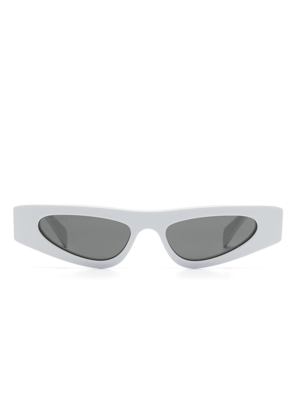 Gucci Eyewear cat-eye sunglasses - White von Gucci Eyewear