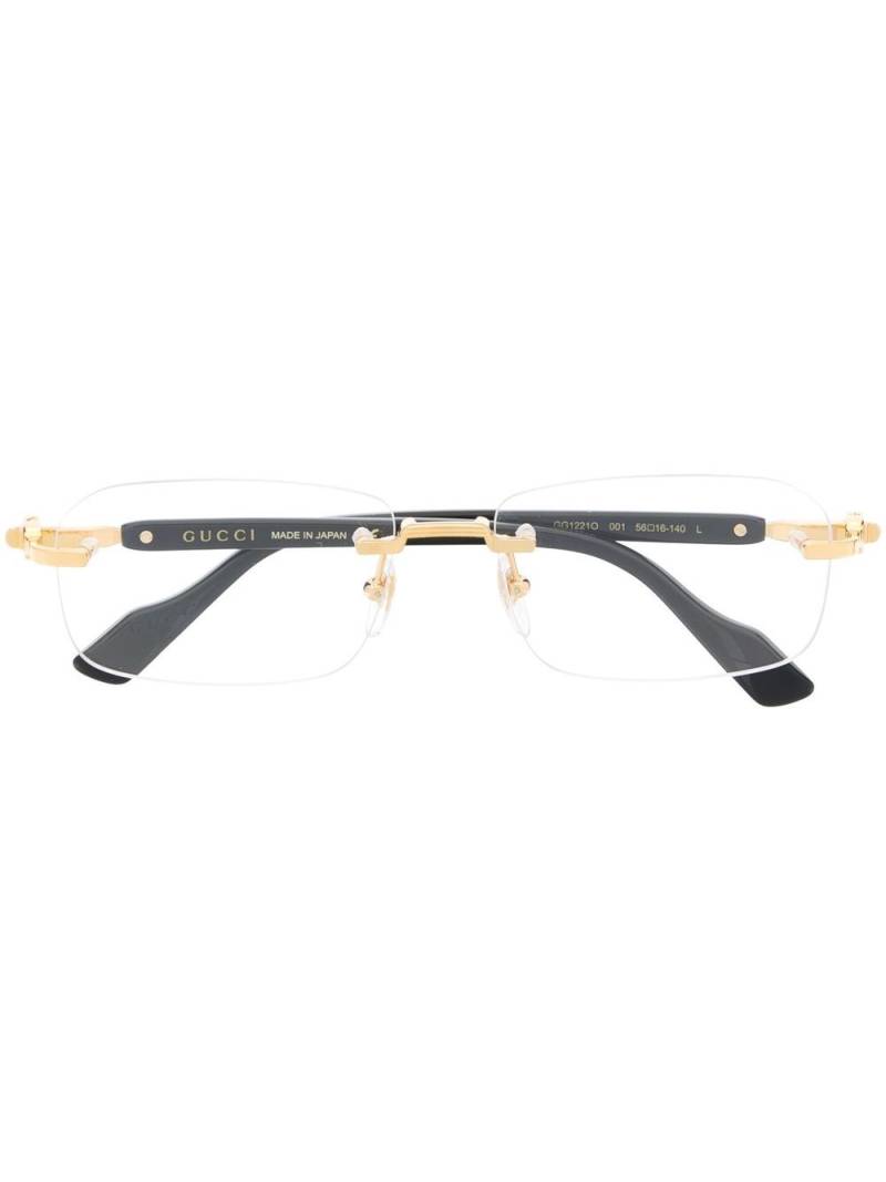 Gucci Eyewear GG1221O glasses - Gold von Gucci Eyewear